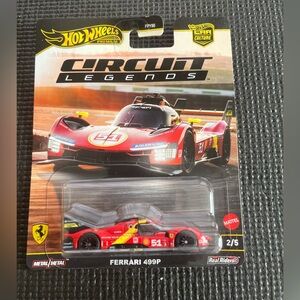 🔥Hot Wheels - Ferrari 499P Circuit Legends